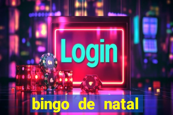 bingo de natal para imprimir gratis